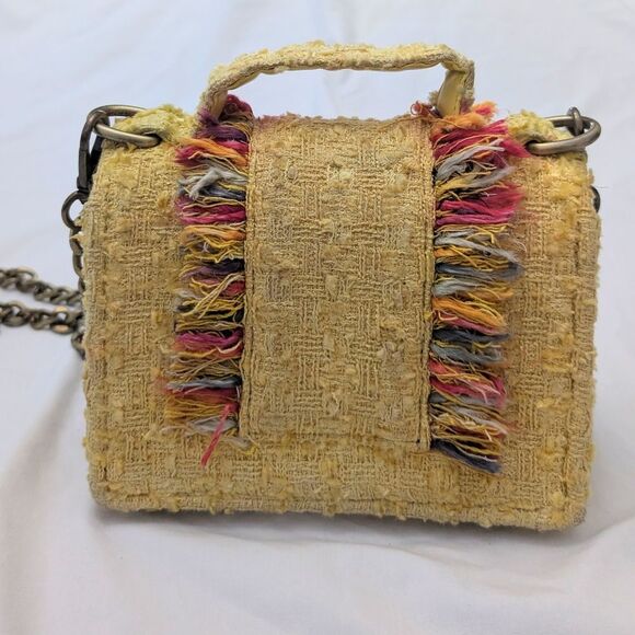 Kooreloo Petite Tweed Chain Shoulder Bag - Picture 4 of 11